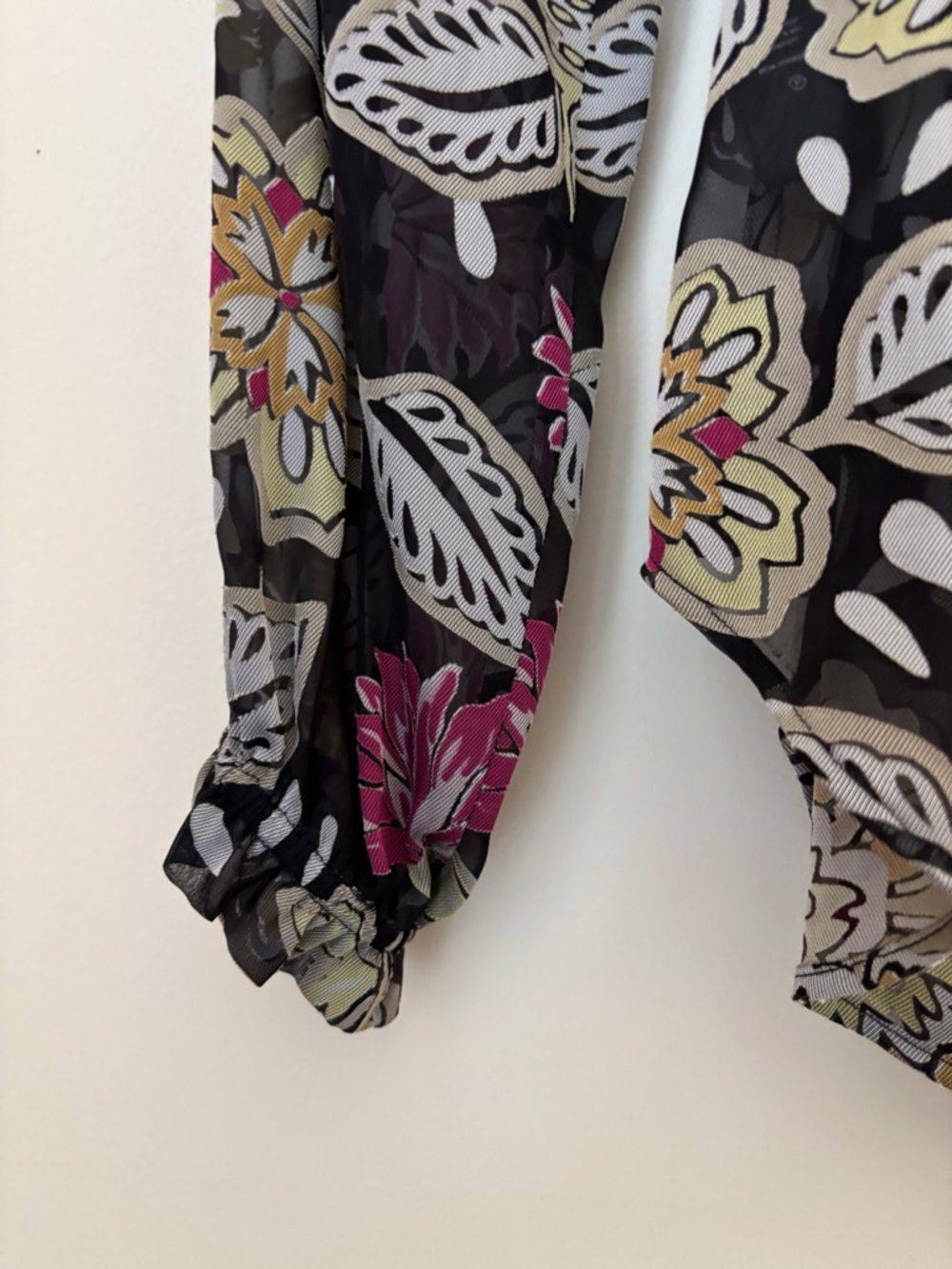 Rag & Bone Sierra Floral Off Shoulder Belted Top Medium Summer Luxury - Picture 6 of 9